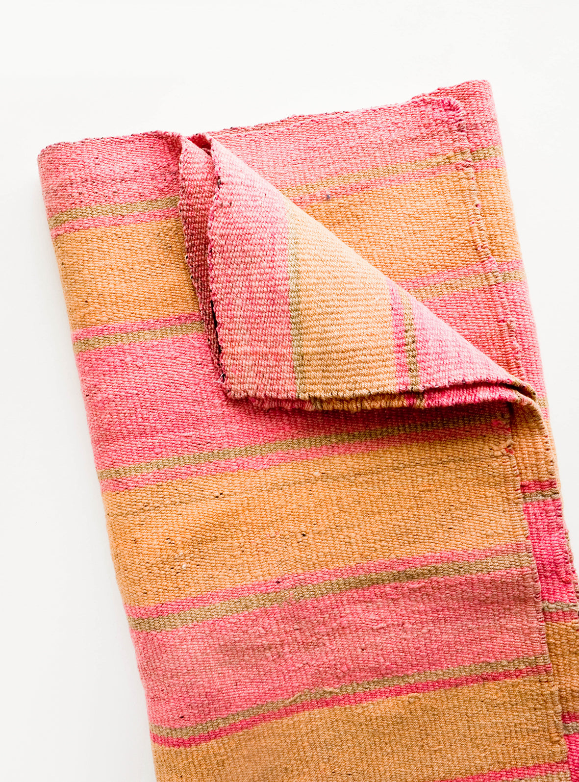 Bolivian Frazada Rug in Flamingo Heights in - LEIF