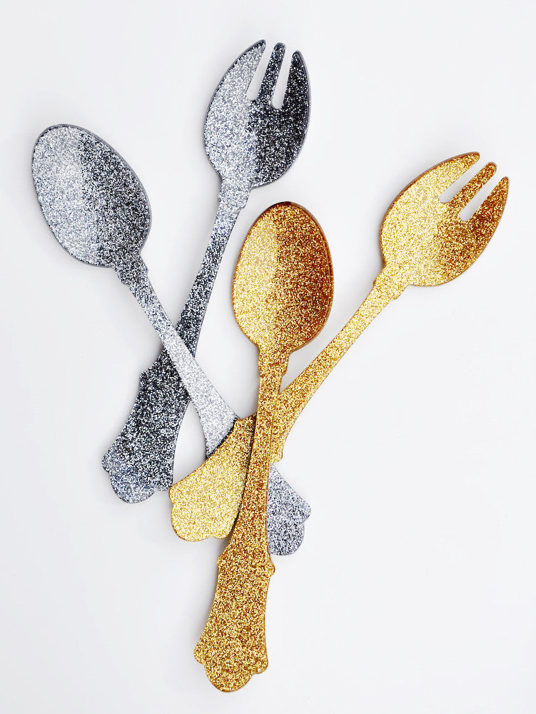 Glitter Serving Set in - LEIF