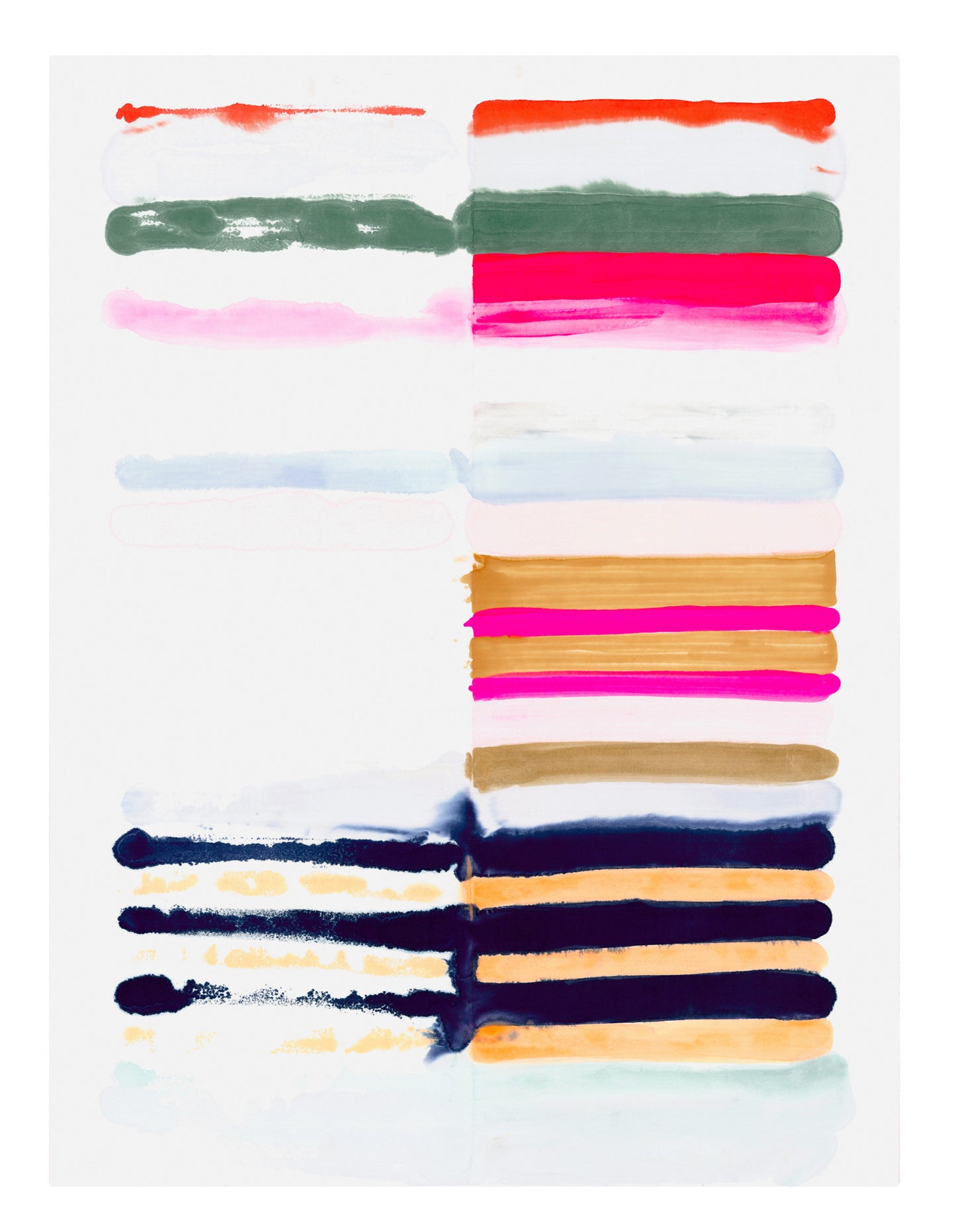 Hot Stripes Print in - LEIF