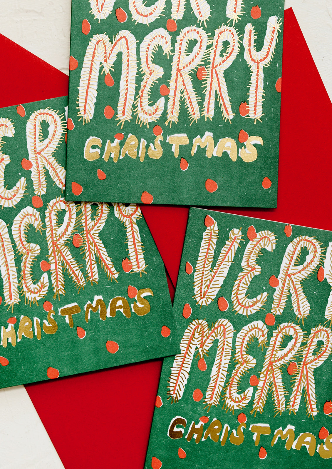 Very Merry Christmas Card Set