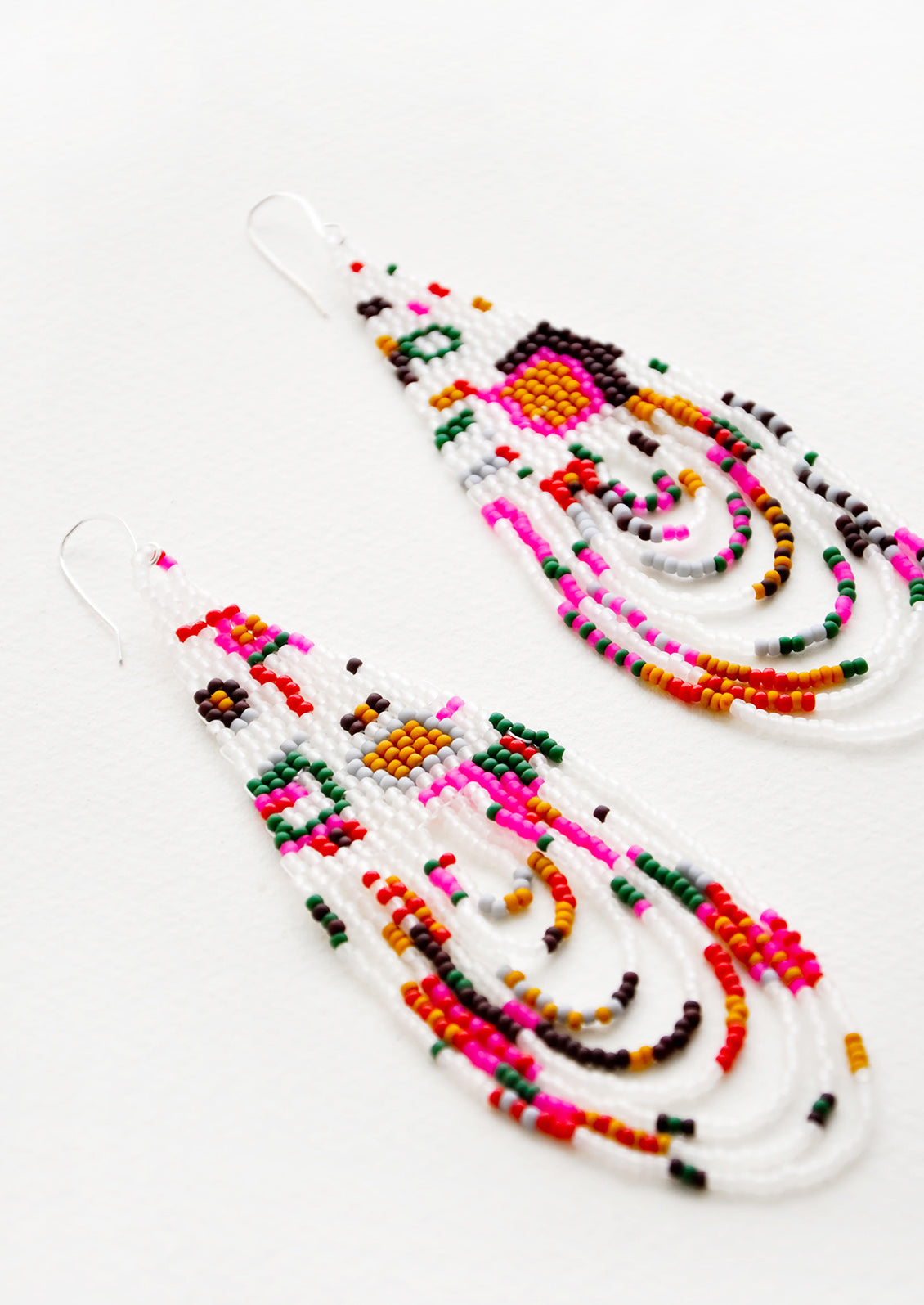 Galactic Groove Beaded Earrings in  - LEIF