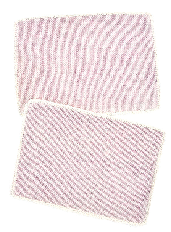 Heirloom Overdye Placemat Set in Lavender - LEIF