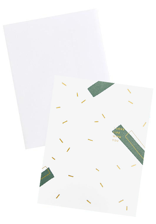 I Love Life With You Card in  - LEIF