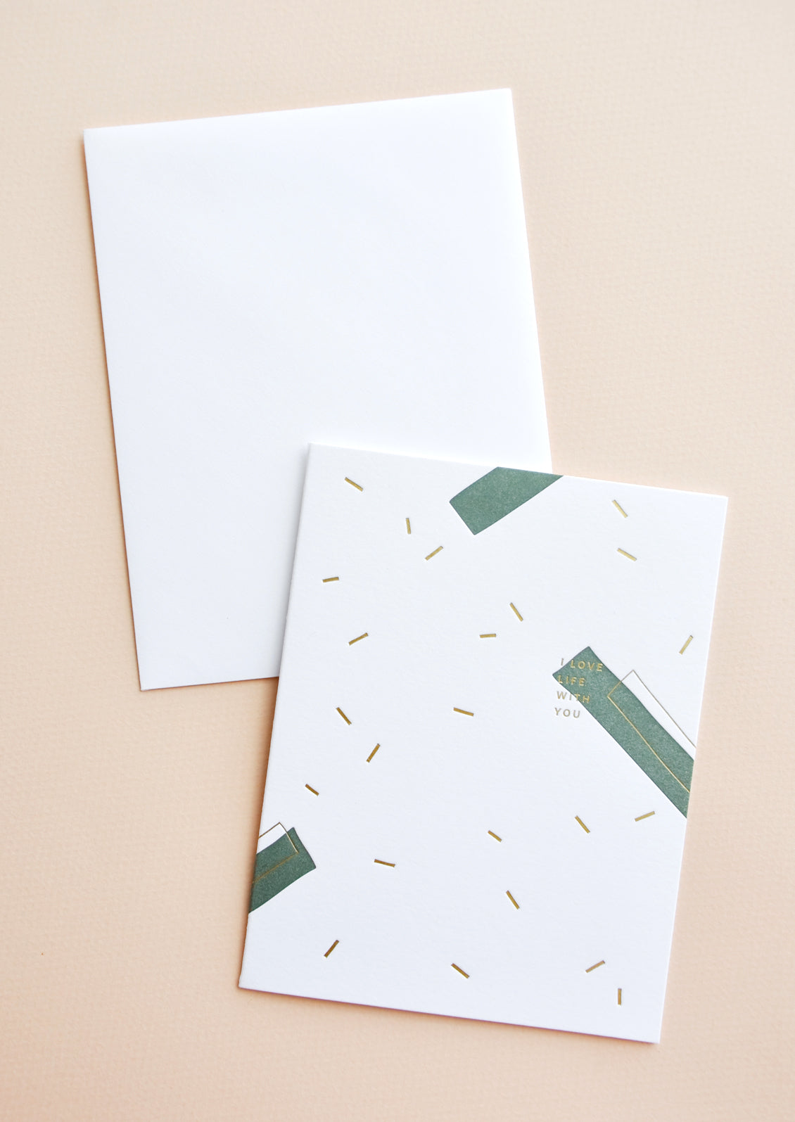 I Love Life With You Card in  - LEIF