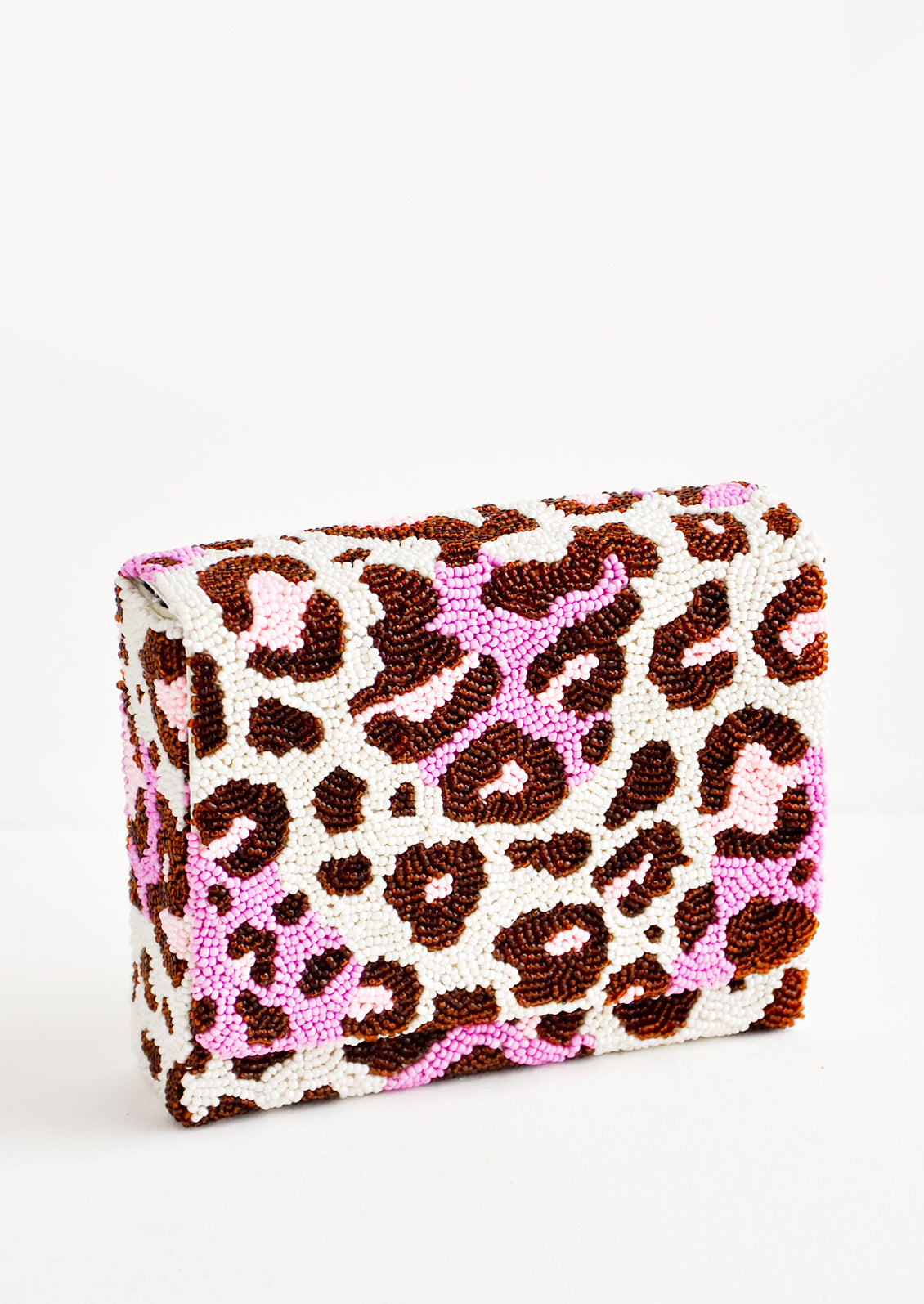 Wild Child Beaded Box Clutch in  - LEIF