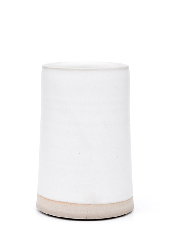 W/R/F Vase in Small / Matte Snow - LEIF